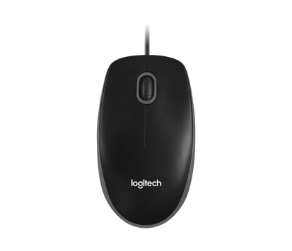 Logitech B100 Optical USB Mouse Black