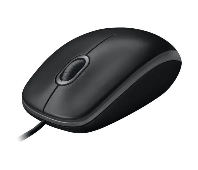 Logitech B100 Optical USB Mouse Black