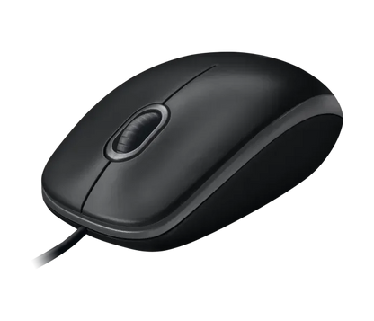 Logitech B100 Optical USB Mouse Black