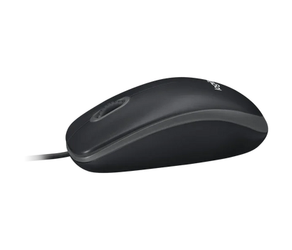 Logitech B100 Optical USB Mouse Black