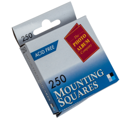 Photo Album Co Self Adhesive Double Sided Photo Mounting Squares White (Pack 250) - MS250 - NWT FM SOLUTIONS - YOUR CATERING WHOLESALER