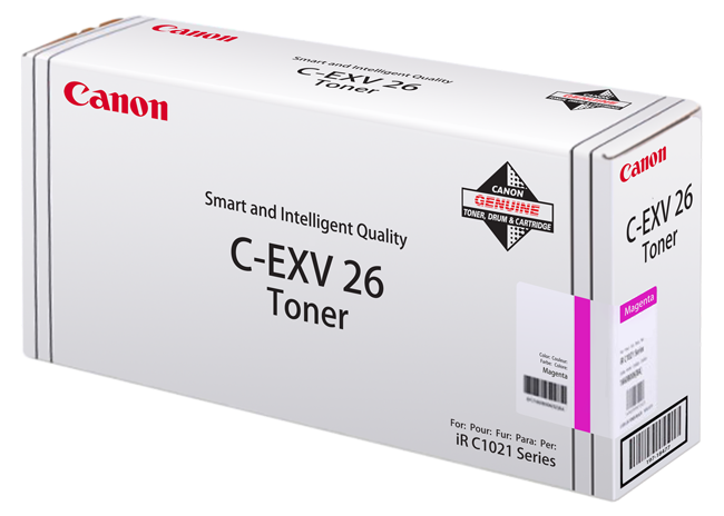 Canon EXV26M Magenta Standard Capacity Toner Cartridge 6k pages - 1658B006 - NWT FM SOLUTIONS - YOUR CATERING WHOLESALER