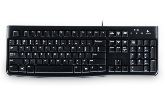 Logitech K120 Keyboard - NWT FM SOLUTIONS - YOUR CATERING WHOLESALER
