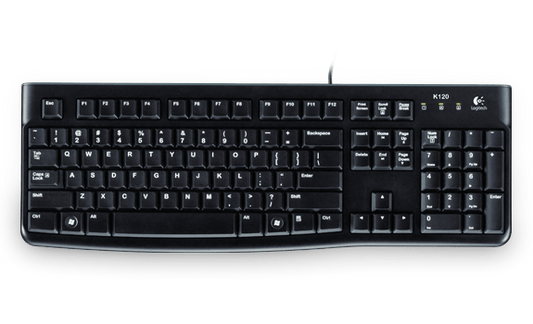 Logitech K120 Keyboard - NWT FM SOLUTIONS - YOUR CATERING WHOLESALER