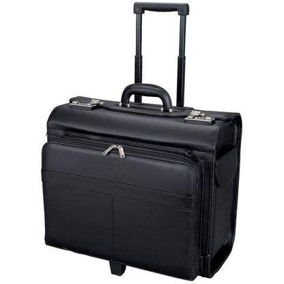 Alassio San Remo Trolley Pilot Case Black - 45030 - NWT FM SOLUTIONS - YOUR CATERING WHOLESALER