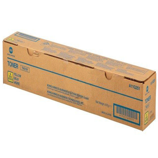 Konica Minolta TN216Y Yellow Toner Cartridge 26k pages for Bizhub C220/C280 - A11G251 - NWT FM SOLUTIONS - YOUR CATERING WHOLESALER