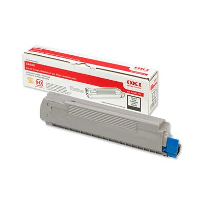 OKI Black Toner Cartridge 22K pages - 43837132 - NWT FM SOLUTIONS - YOUR CATERING WHOLESALER