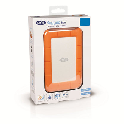 LaCie Rugged Mini 1TB USB3.0 External Hard Drive