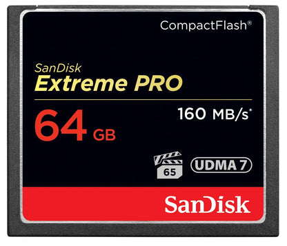 SanDisk Extreme Pro 64GB CompactFlash Card - NWT FM SOLUTIONS - YOUR CATERING WHOLESALER