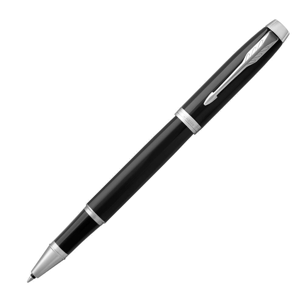 Parker IM Rollerball Pen Black/Chrome Barrel Black Ink Gift Box - 1931658 - NWT FM SOLUTIONS - YOUR CATERING WHOLESALER