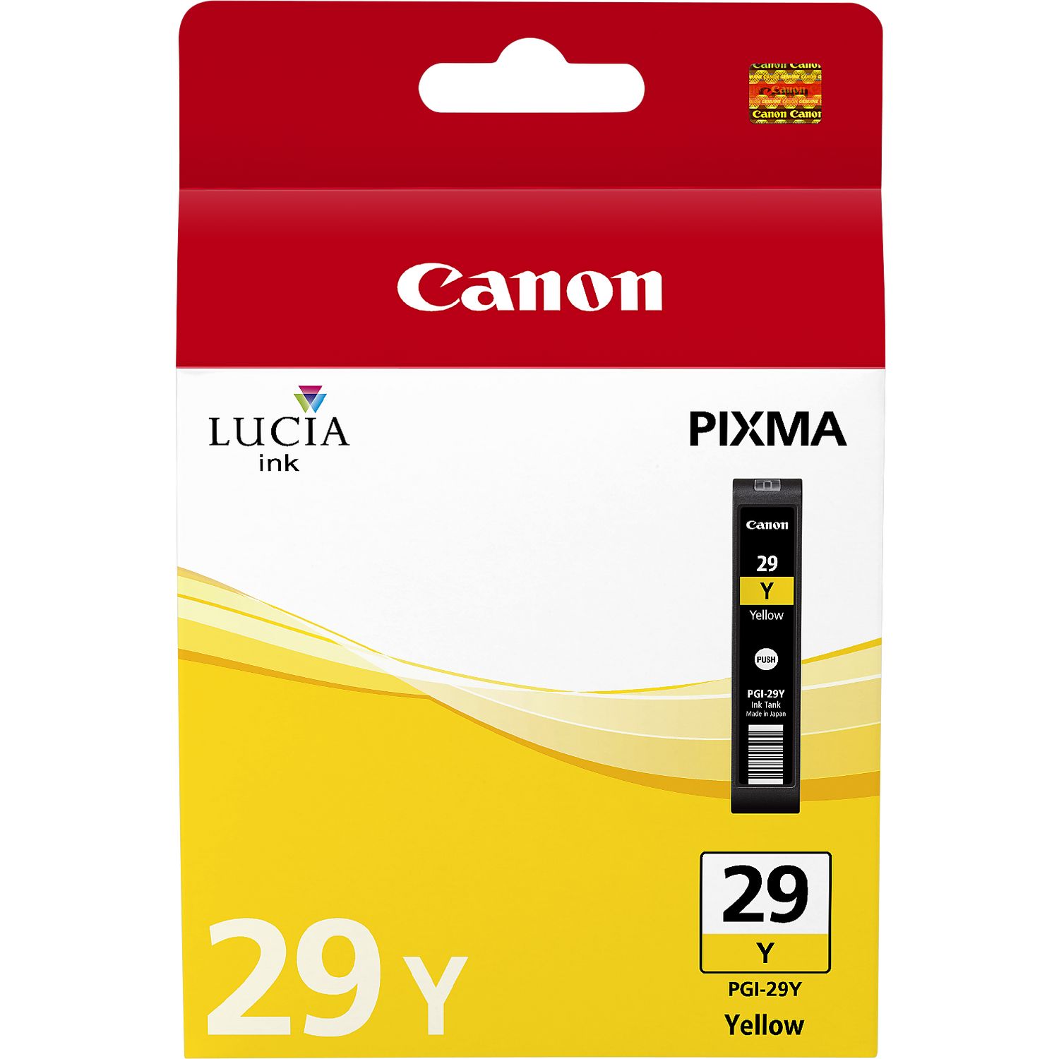 Canon PGI29Y Yellow Standard Capacity Ink Cartridge 36ml - 4875B001 - NWT FM SOLUTIONS - YOUR CATERING WHOLESALER