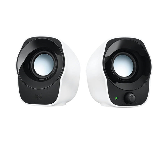 Logitech Z120 Stereo Speakers White - NWT FM SOLUTIONS - YOUR CATERING WHOLESALER