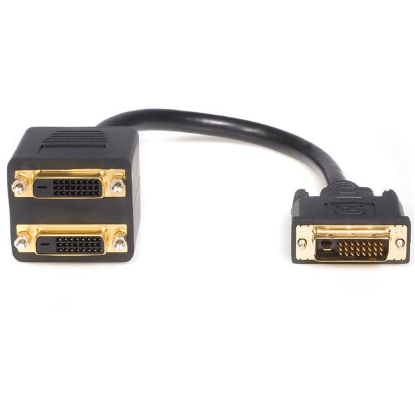 StarTech.com 1ft DVI D to 2x DVI D Splitter - NWT FM SOLUTIONS - YOUR CATERING WHOLESALER