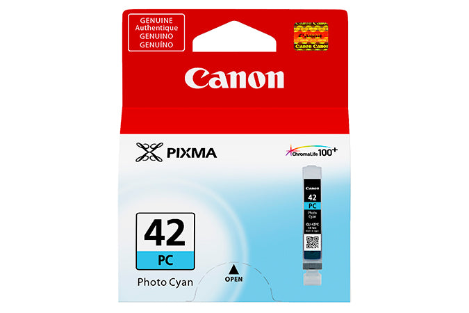 Canon CLI42PC Photo Cyan Standard Capacity Ink Cartridge 13ml - 6388B001 - NWT FM SOLUTIONS - YOUR CATERING WHOLESALER