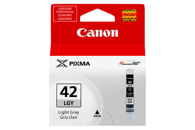 Canon CLI42LGY Light Grey Standard Capacity Ink Cartridge 13ml - 6391B001 - NWT FM SOLUTIONS - YOUR CATERING WHOLESALER