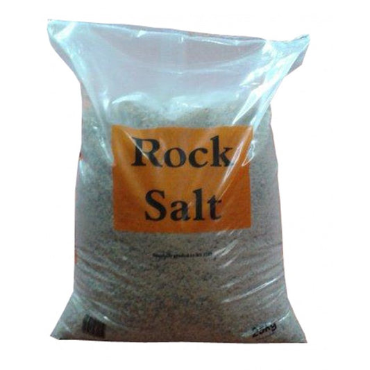 ValueX Brown Rock Salt 25kg Bag 108098 - NWT FM SOLUTIONS - YOUR CATERING WHOLESALER