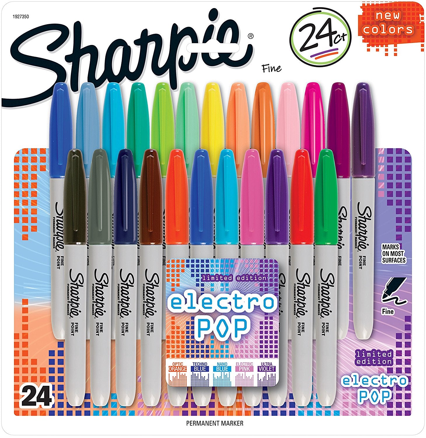 Sharpie Permanent Marker Assorted (Pack 24) 2065405 - NWT FM SOLUTIONS - YOUR CATERING WHOLESALER