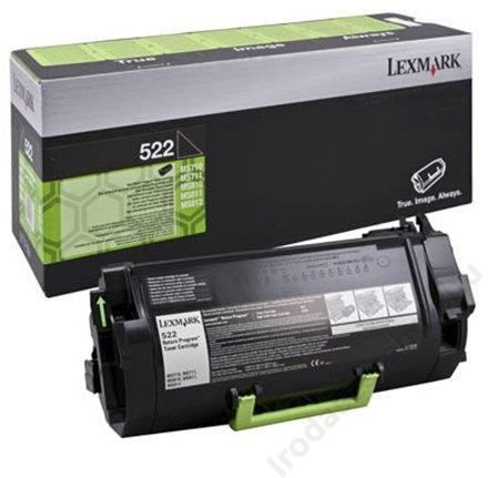 Lexmark 522 Black Toner Cartridge 6K pages - 52D2000 - NWT FM SOLUTIONS - YOUR CATERING WHOLESALER