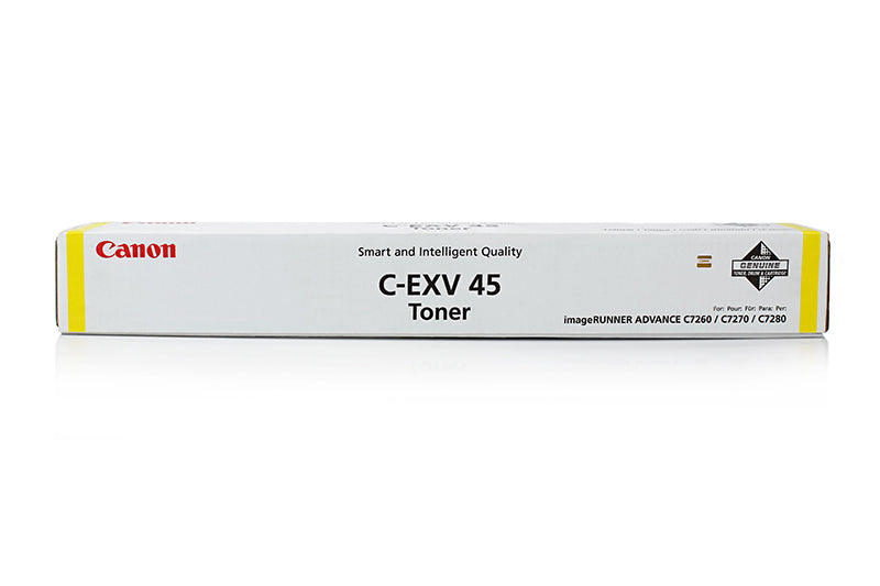 Canon EXV45Y Yellow Standard Capacity Toner Cartridge 52k pages - 6948B002 - NWT FM SOLUTIONS - YOUR CATERING WHOLESALER