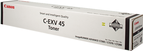 Canon EXV45BK Black Standard Capacity Toner Cartridge 80k pages - 6942B002 - NWT FM SOLUTIONS - YOUR CATERING WHOLESALER