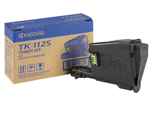 Kyocera TK1115 Black Toner Cartridge 1.6k pages - 1T02M50NL1 - NWT FM SOLUTIONS - YOUR CATERING WHOLESALER