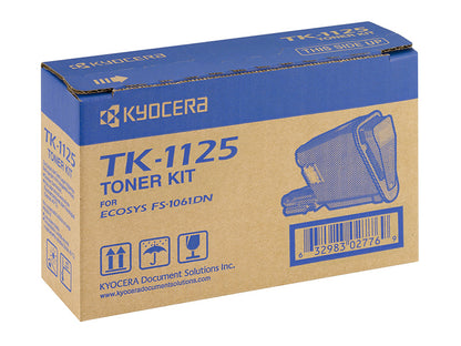 Kyocera TK1115 Black Toner Cartridge 1.6k pages - 1T02M50NL1