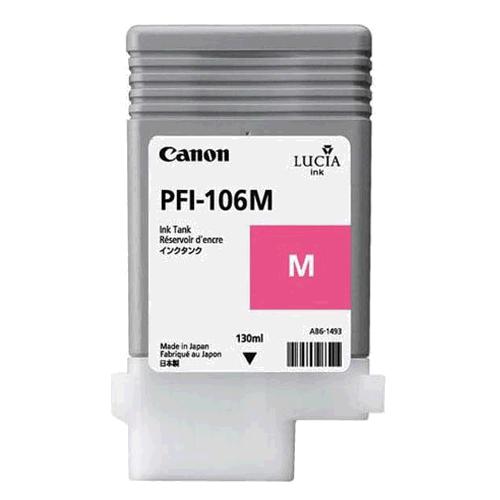 Canon PFI106M Magenta Standard Capacity Ink Cartridge 130ml - 6623B001 - NWT FM SOLUTIONS - YOUR CATERING WHOLESALER