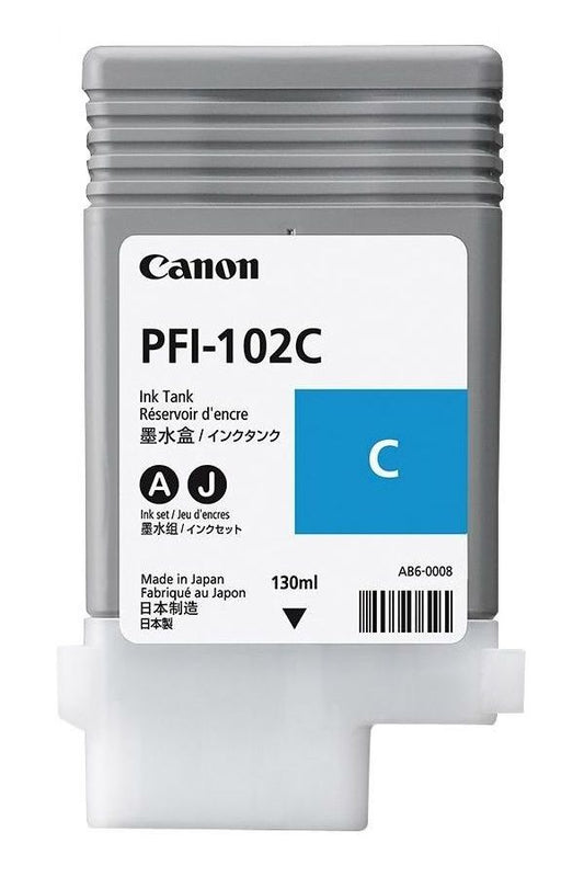 Canon PFI106PC Photo Cyan Standard Capacity Ink Cartridge 130ml - 6625B001 - NWT FM SOLUTIONS - YOUR CATERING WHOLESALER