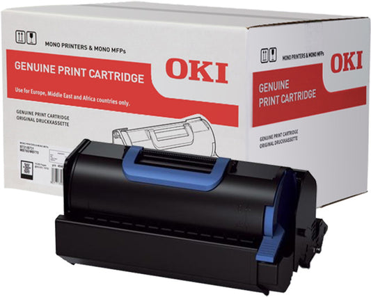 OKI Black Toner Cartridge 18K pages - 45488802 - NWT FM SOLUTIONS - YOUR CATERING WHOLESALER