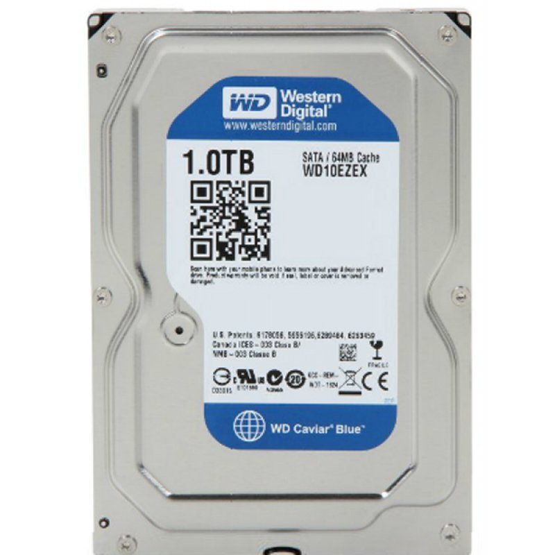 Western Digital Blue 1TB 3.5 Inch Serial ATA III Internal Hard Drive