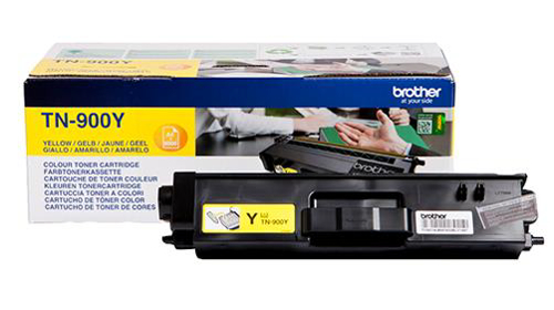 Brother Yellow Toner Cartridge 6k pages - TN900Y - NWT FM SOLUTIONS - YOUR CATERING WHOLESALER