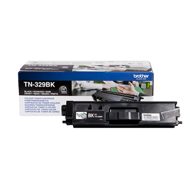 Brother Black Toner Cartridge 6k pages - TN329BK - NWT FM SOLUTIONS - YOUR CATERING WHOLESALER