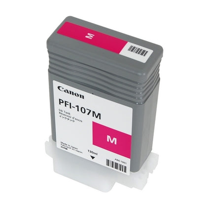 Canon PFI107M Magenta Standard Capacity Ink Cartridge 130ml - 6707B001 - NWT FM SOLUTIONS - YOUR CATERING WHOLESALER