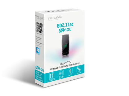 TP Link AC600 600Mbits Dual Band Wireless USB Adapter Black