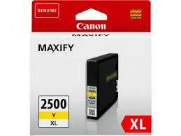 Canon PGI2500XLY Yellow High Yield Ink Cartridge 19ml - 9267B001 - NWT FM SOLUTIONS - YOUR CATERING WHOLESALER