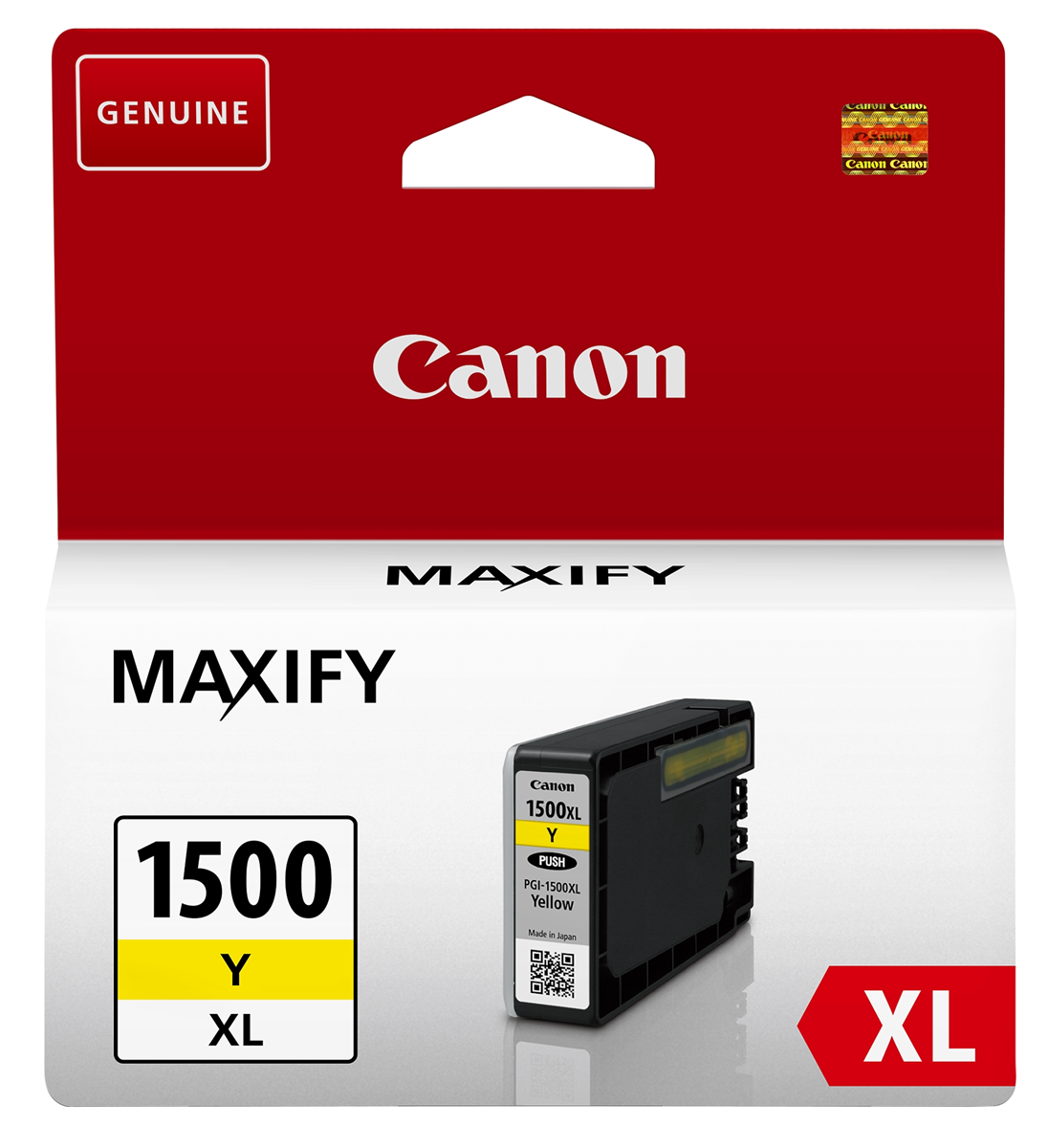 Canon PGI1500XLY Yellow High Yield Ink Cartridge 12ml - 9195B001 - NWT FM SOLUTIONS - YOUR CATERING WHOLESALER