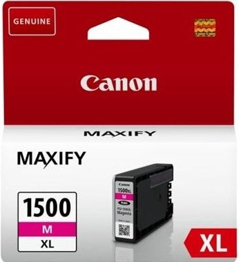 Canon PGI1500XLM Magenta High Yield Ink Cartridge 12ml - 9194B001 - NWT FM SOLUTIONS - YOUR CATERING WHOLESALER