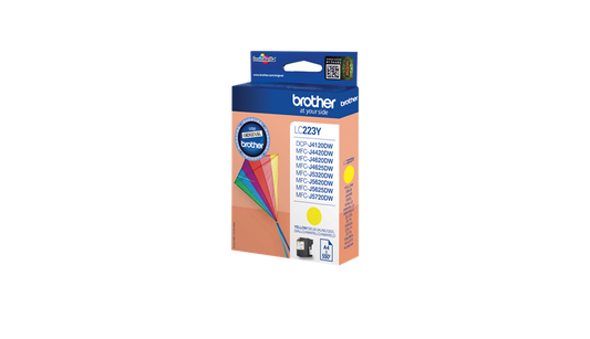 Brother Yellow Ink Cartridge 6ml - LC223Y - NWT FM SOLUTIONS - YOUR CATERING WHOLESALER