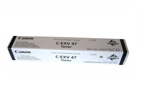 Canon EXV47BK Black Standard Capacity Toner Cartridge 19k pages - 8516B002 - NWT FM SOLUTIONS - YOUR CATERING WHOLESALER