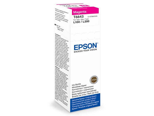 Epson 664 Magenta Ink Cartridge 70ml - C13T664340 - NWT FM SOLUTIONS - YOUR CATERING WHOLESALER