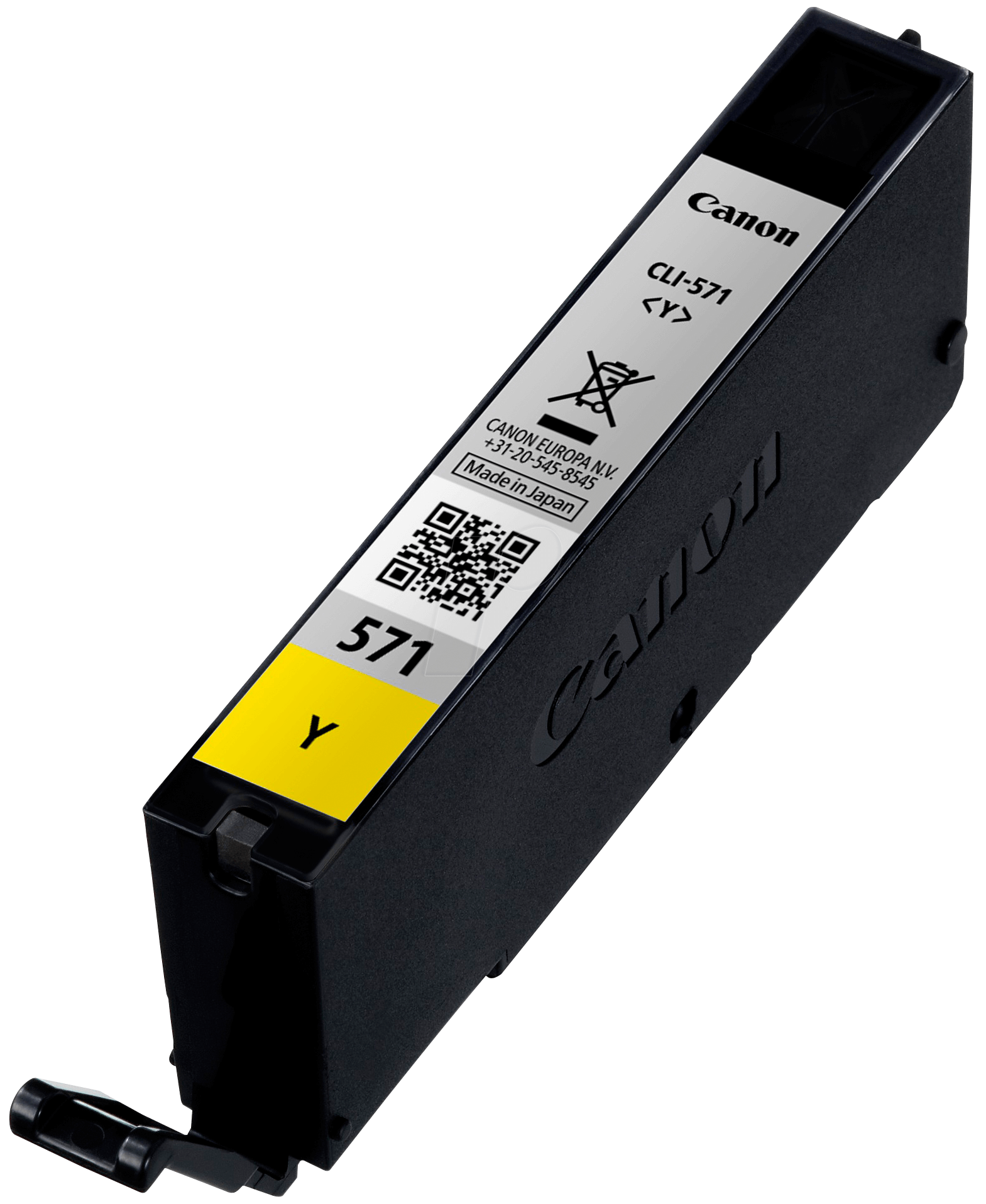 Canon CLI571Y Yellow Standard Capacity Ink Cartridge 7ml - 0388C001 - NWT FM SOLUTIONS - YOUR CATERING WHOLESALER
