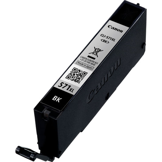 Canon CLI571XLBK Black High Yield Ink Cartridge 11ml - 0331C001 - NWT FM SOLUTIONS - YOUR CATERING WHOLESALER