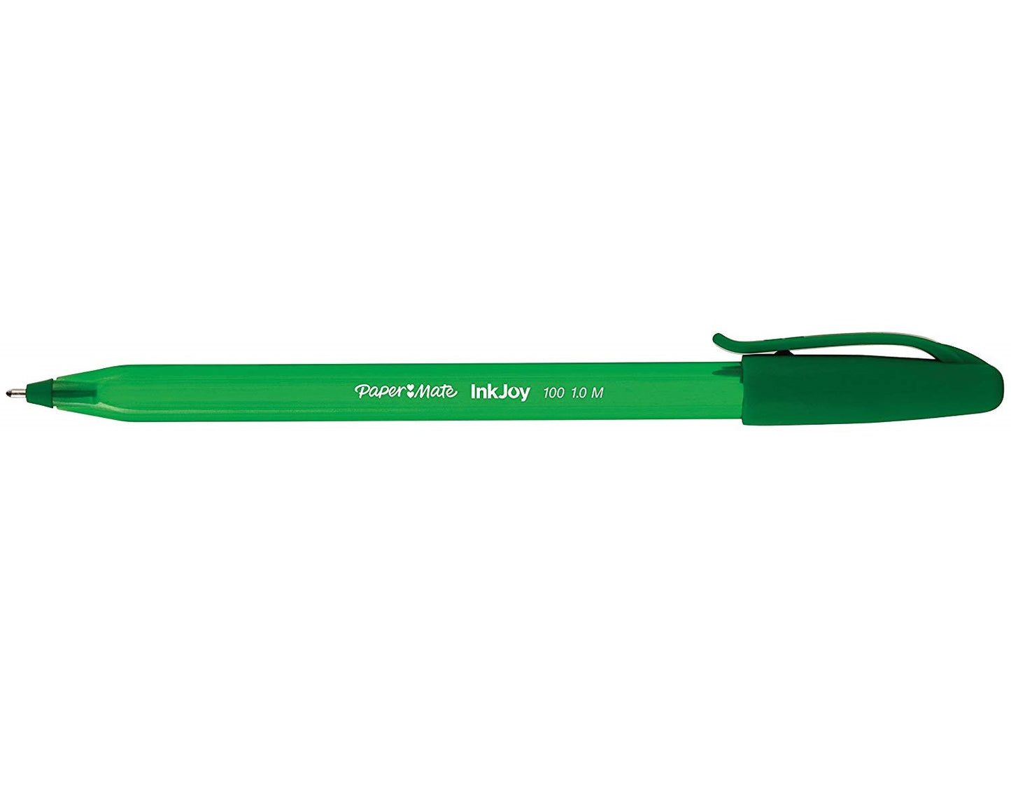 Paper Mate InkJoy 100 Ballpoint Pen 1.0mm Tip 0.7mm Line Green (Pack 50) - S0957150 - NWT FM SOLUTIONS - YOUR CATERING WHOLESALER