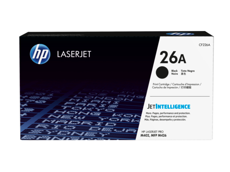 HP 26A Black Standard Capacity Toner 3.1K pages for HP LaserJet Pro M402/M426 - CF226A - NWT FM SOLUTIONS - YOUR CATERING WHOLESALER