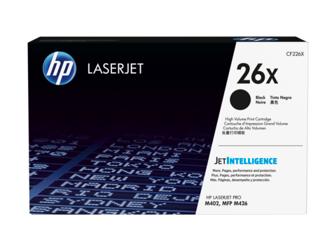 HP 26X Black High Yield Toner 9K pages for HP LaserJet Pro M402/M426 - CF226X - NWT FM SOLUTIONS - YOUR CATERING WHOLESALER