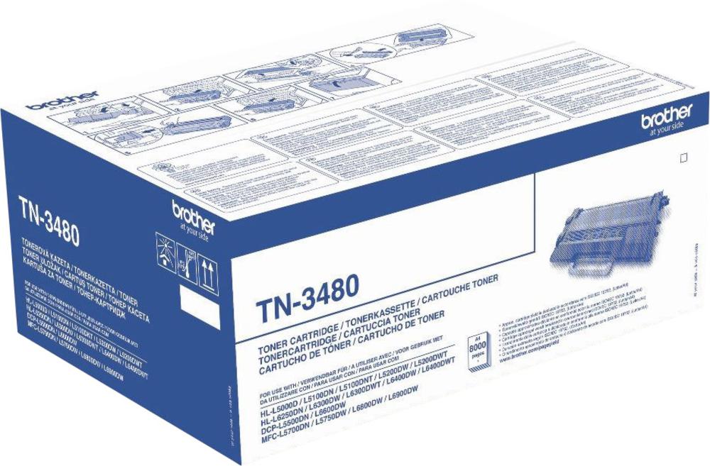 Brother Black Toner Cartridge 3k pages - TN3430 - NWT FM SOLUTIONS - YOUR CATERING WHOLESALER