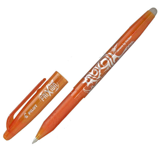 Pilot FriXion Ball Erasable Gel Rollerball Pen 0.7mm Tip 0.35mm Line Orange (Pack 12) - 224101207 - NWT FM SOLUTIONS - YOUR CATERING WHOLESALER