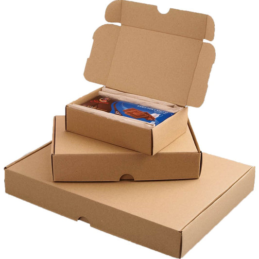 Smartbox Economy Mailing Box A6 160x113x42mm Brown (Pack 25) - 211107725 - NWT FM SOLUTIONS - YOUR CATERING WHOLESALER