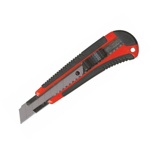 Pacplus Heavy Duty Knife Snap Off Blade 18mm Red - 244141924 - NWT FM SOLUTIONS - YOUR CATERING WHOLESALER