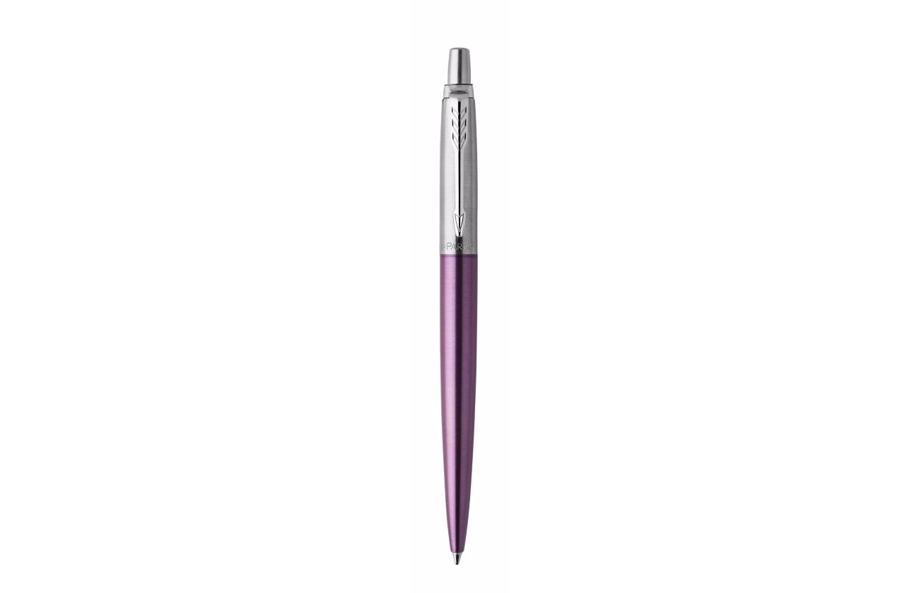 Parker Jotter Ballpoint Pen Victoria Violet/Chrome Barrel Blue Ink Gift Box - 1953190 - NWT FM SOLUTIONS - YOUR CATERING WHOLESALER